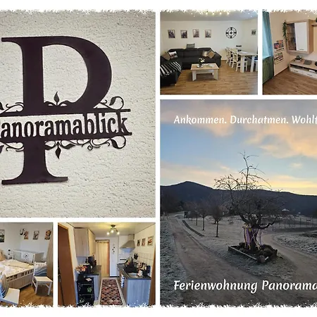 Panoramablick Bermersbach * Forbach