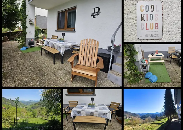 公寓 Panoramablick Bermersbach 福尔巴克